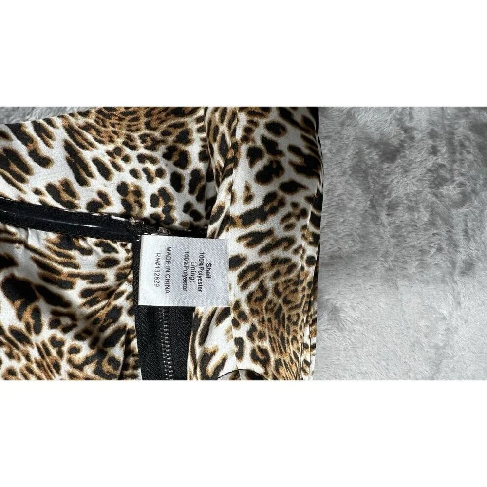 Superdown Loraine Bustier Top - Leopard Print (Size XS, New with Tags) - Picture 13 of 15